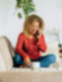 Woman participating in online drug and alcohol counselling in Australia
