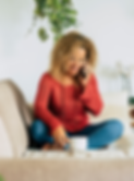Woman in Gold Coast participating in online drug and alcohol counselling